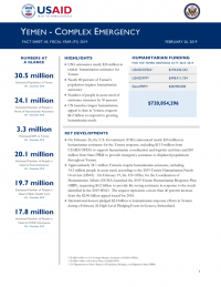 1249553-02.26.19- USG Yemen Complex Emergency Fact Sheet