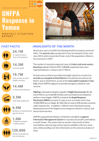 1285553-UNFPA Yemen – Monthly SitRep #3 March 19