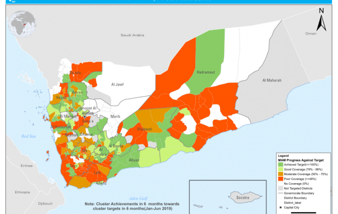 1340764-Yemen Nutrition cluster MAM Gap Analysis(as of 30 Jun, 2019)